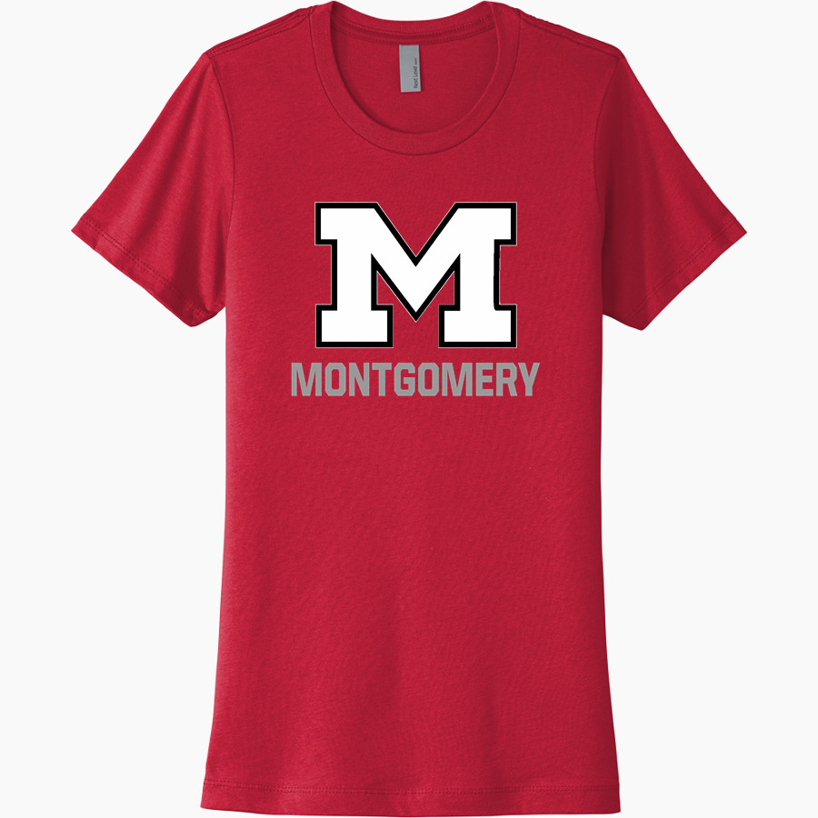 Montgomery Vikings Next Level Women's Cotton Tee