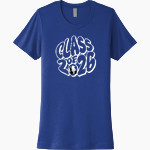 Porter Pandas official sideline store <span class="pdp-name-mascot">Porter Elementary School Pandas</span> Next Level Women's Cotton Tee Front Thumbnail