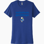 WATERTOWN HIGH SCHOOL GOSLINGS Next Level Women's Cotton Tee Front Thumbnail