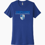 Divine Savior Academy Jaguars <span class="pdp-name-mascot">Divine Savior Academy Jaguars</span> Next Level Women's Cotton Tee Front Thumbnail