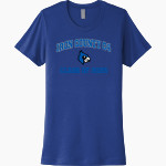 Iron County C4 Blue Jays <span class="pdp-name-mascot">Iron County C4 Blue Jays</span> Next Level Women's Cotton Tee Front Thumbnail