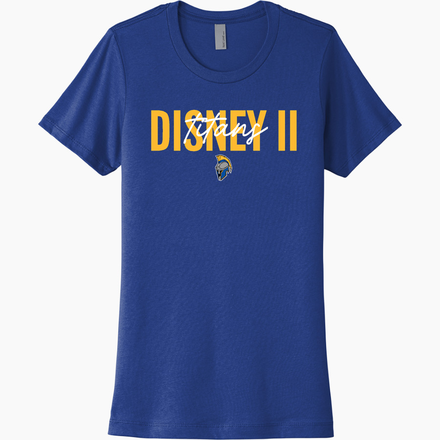 DISNEY II MAGNET SCHOOL TITANS <span class="pdp-name-mascot">DISNEY II TITANS</span> Next Level Women's Cotton Tee