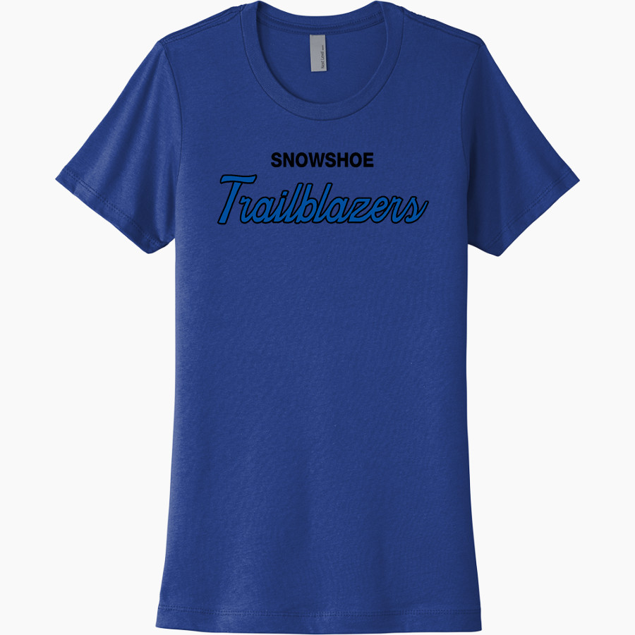 Snowshoe Trailblazers <span class="pdp-name-mascot">Snowshoe Trailblazers</span> Next Level Women's Cotton Tee