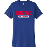 PARKLAND HIGH SCHOOL MUSTANGS <span class="pdp-name-mascot">PARKLAND MUSTANGS</span> Next Level Apparel Women's Cotton Tee Front Thumbnail