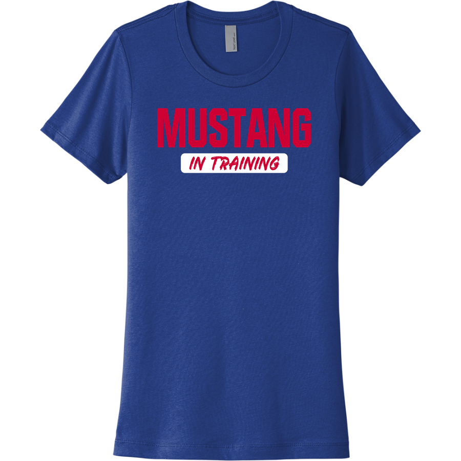 PARKLAND HIGH SCHOOL MUSTANGS <span class="pdp-name-mascot">PARKLAND MUSTANGS</span> Next Level Apparel Women's Cotton Tee