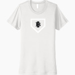 Indiana Bulls Baseball The Official Online Store Next Level Women's Cotton Tee Front Thumbnail