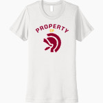 LASSITER HIGH SCHOOL TROJANS Next Level Women's Cotton Tee Front Thumbnail