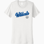 Woodstock Wildcats Wildcats Next Level Women's Cotton Tee Front Thumbnail