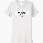 HEARTLAND CHRISTIAN ACADEMY EAGLES <span class="pdp-name-mascot">HEARTLAND EAGLES</span> Next Level Women's Cotton Tee Front Thumbnail