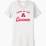 AMERICAN FORK HIGH SCHOOL CAVEMEN <span class="pdp-name-mascot">AMERICAN FORK CAVEMEN</span> Next Level Women's Cotton Tee Front Thumbnail
