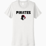 Porterville Pirates <span class="pdp-name-mascot">Porterville College Pirates</span> Next Level Women's Cotton Tee Front Thumbnail