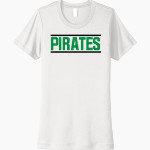 VERNDALE HIGH SCHOOL PIRATES <span class="pdp-name-mascot">VERNDALE PIRATES</span> Next Level Women's Cotton Tee Front Thumbnail