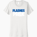Franklin Central Flashes <span class="pdp-name-mascot">Franklin Central Flashes</span> Next Level Women's Cotton Tee Front Thumbnail
