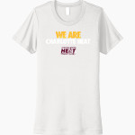 Charlotte Heat Track Club <span class="pdp-name-mascot">Charlotte Heat Track Club</span> Next Level Women's Cotton Tee Front Thumbnail