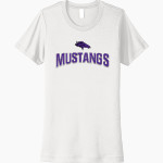 Waubay-Summit Mustangs Next Level Women's Cotton Tee Front Thumbnail