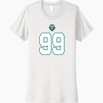 British International School of Washington Next Level Women's Cotton Tee Front Thumbnail