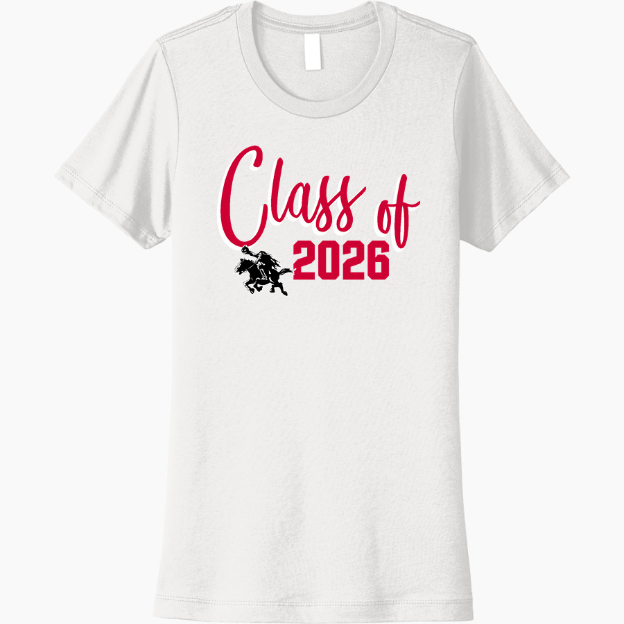 SLEEPY HOLLOW HIGH SCHOOL HORSEMEN <span class="pdp-name-mascot">SLEEPY HOLLOW HORSEMEN</span> Next Level Women's Cotton Tee