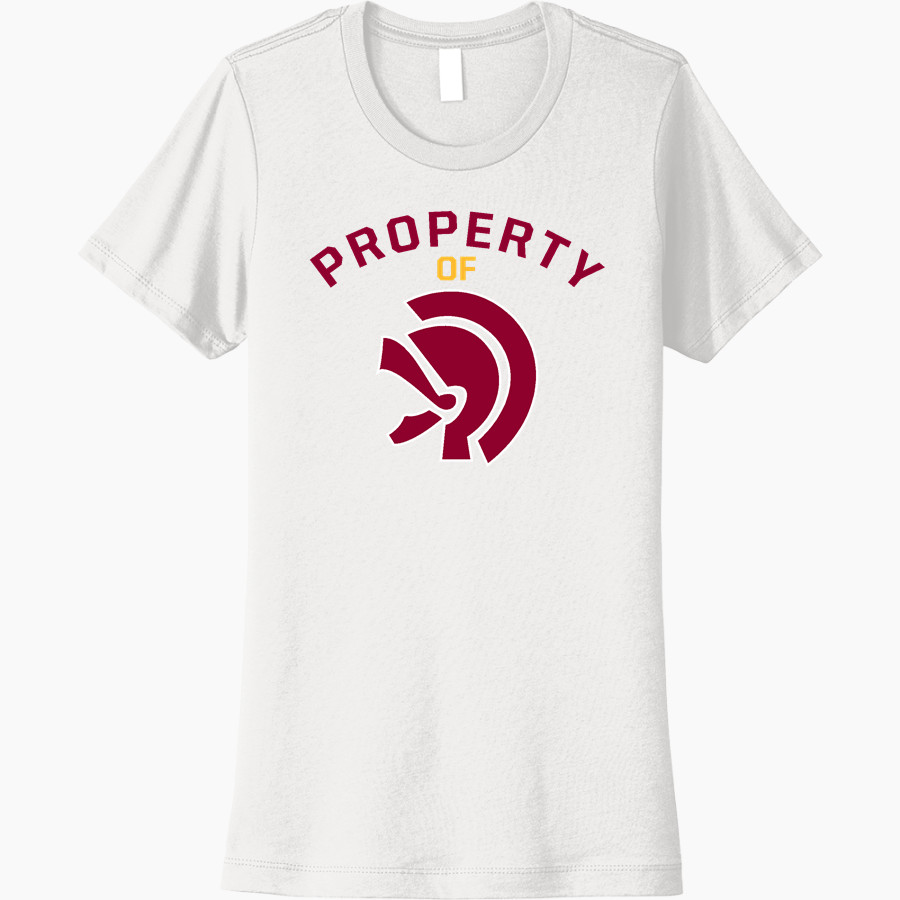 LASSITER HIGH SCHOOL TROJANS Next Level Women's Cotton Tee