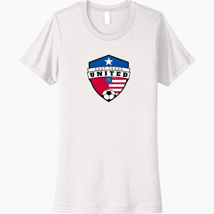 East Texas United Soccer Club Fan Store <span class="pdp-name-mascot">East Texas United Soccer Club Fan Store</span> Next Level Women's Cotton Tee
