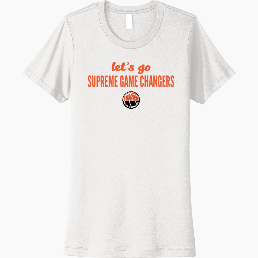 Supreme Game Changers Supreme Game Changer <span class="pdp-name-mascot">Supreme Game Changers</span> Next Level Women's Cotton Tee