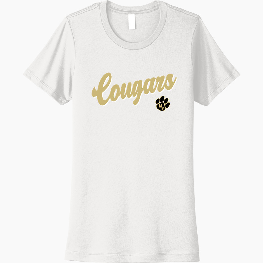 Manassas Park Cougars Next Level Women's Cotton Tee