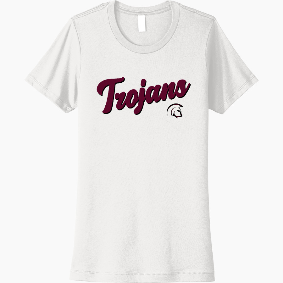 North Crawford Trojans Next Level Women's Cotton Tee