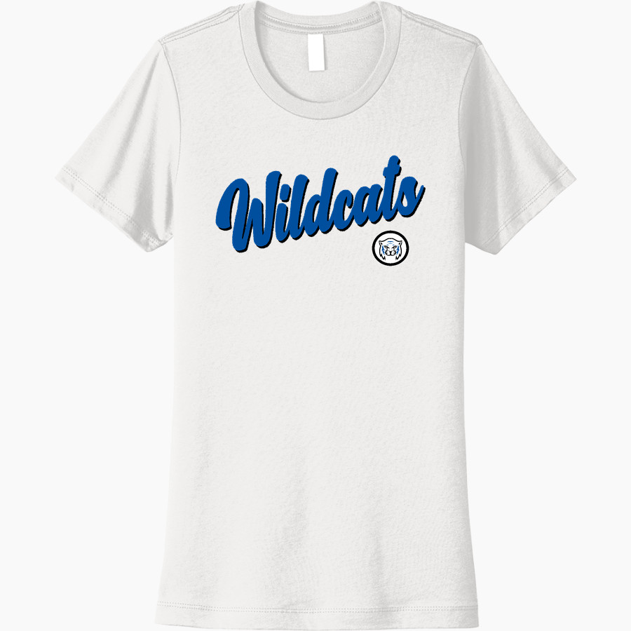Woodstock Wildcats Wildcats Next Level Women's Cotton Tee