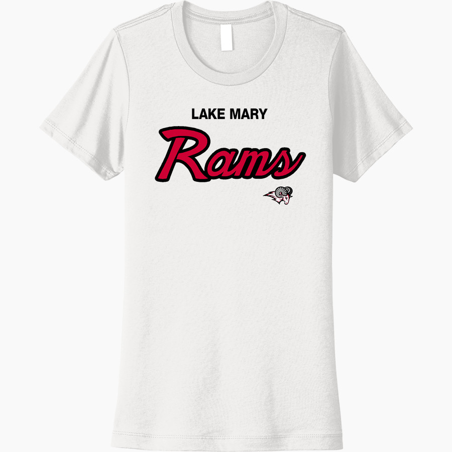 Lake Mary Rams <span class="pdp-name-mascot">Lake Mary Rams</span> Next Level Women's Cotton Tee