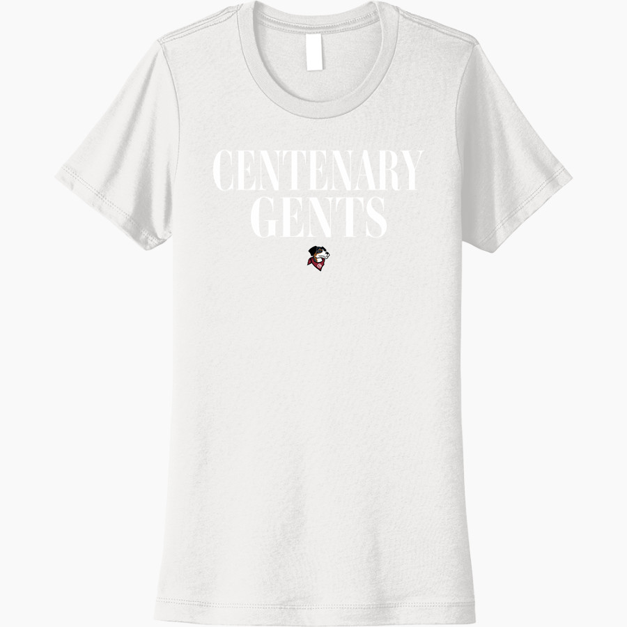 Centenary Gents <span class="pdp-name-mascot">Centenary Gents</span> Next Level Women's Cotton Tee