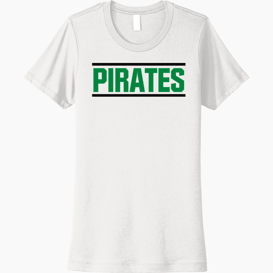 VERNDALE HIGH SCHOOL PIRATES <span class="pdp-name-mascot">VERNDALE PIRATES</span> Next Level Women's Cotton Tee