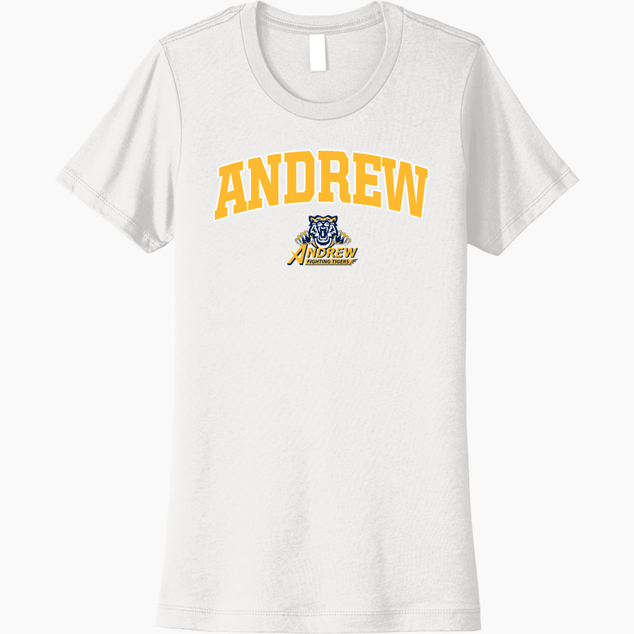 Andrew Tigers <span class="pdp-name-mascot">Andrew College Tigers</span> Next Level Women's Cotton Tee