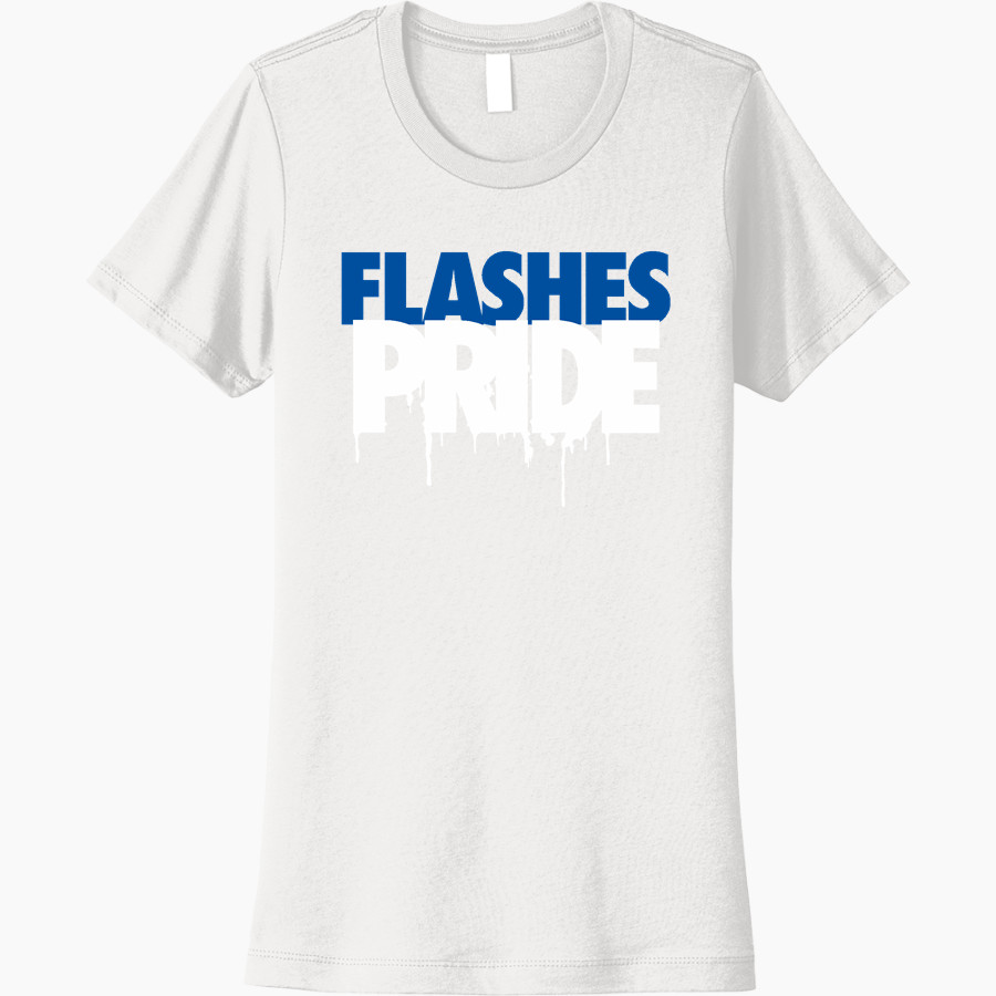 Franklin Central Flashes <span class="pdp-name-mascot">Franklin Central Flashes</span> Next Level Women's Cotton Tee
