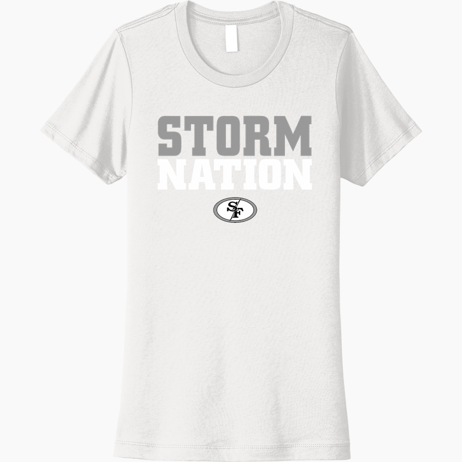 Salt Fork Storm <span class="pdp-name-mascot">Salt Fork Storm</span> Next Level Women's Cotton Tee