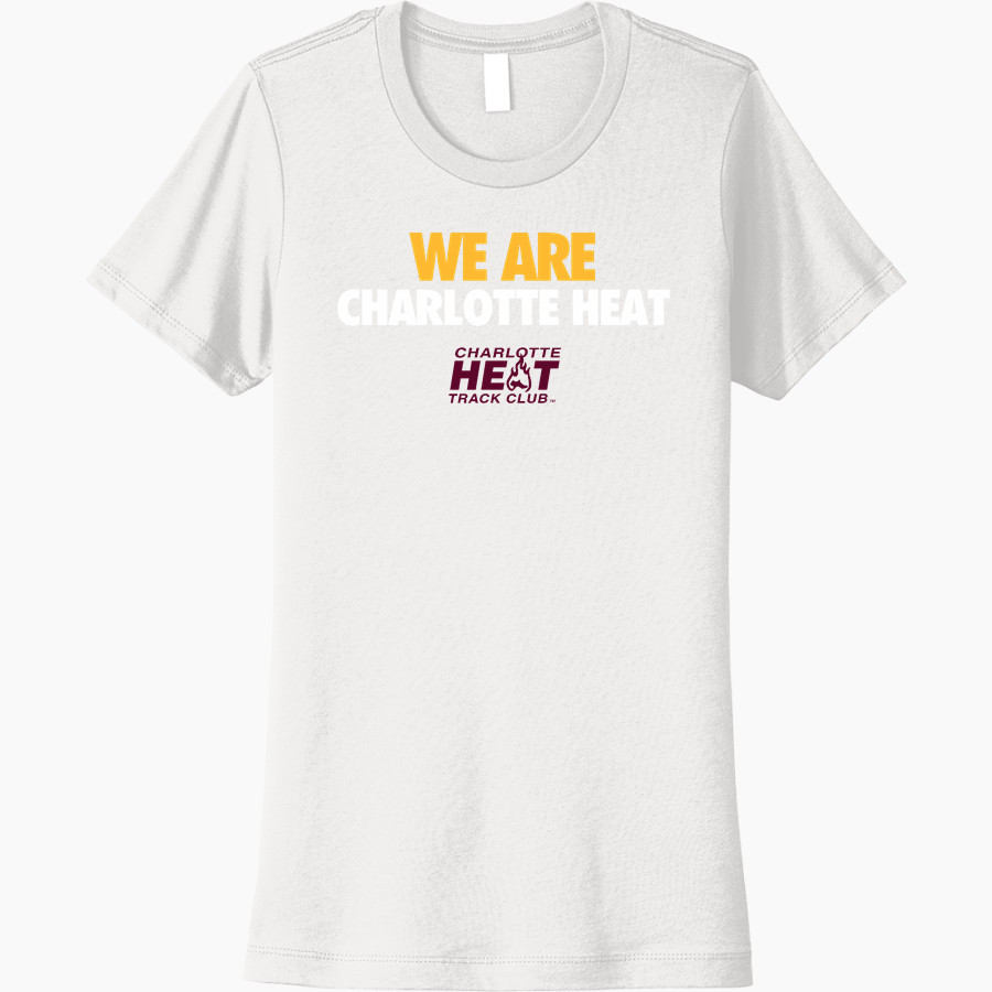 Charlotte Heat Track Club <span class="pdp-name-mascot">Charlotte Heat Track Club</span> Next Level Women's Cotton Tee