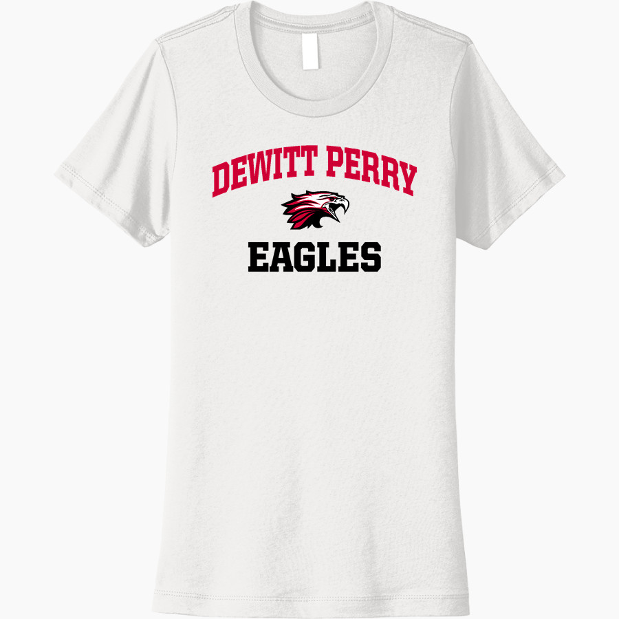 Dewitt Perry Eagles <span class="pdp-name-mascot">Dewitt Perry Eagles</span> Next Level Women's Cotton Tee