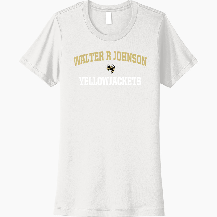 Walter R Johnson Yellowjackets <span class="pdp-name-mascot">Walter R Johnson Yellowjackets</span> Next Level Women's Cotton Tee