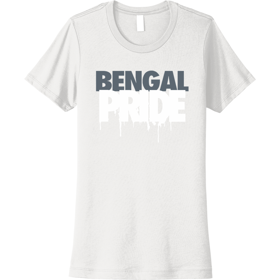 EDMUND BURKE SCHOOL BENGALS <span class="pdp-name-mascot">EDMUND BURKE BENGALS</span> Next Level Apparel Women's Cotton Tee