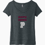 PERRY HIGH SCHOOL MAROONS <span class="pdp-name-mascot">PERRY MAROONS</span> Next Level Women's Festival Scoop Neck Tee Front Thumbnail