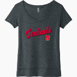 Steilacoom Sentinels Next Level Women's Festival Scoop Neck Tee Front Thumbnail