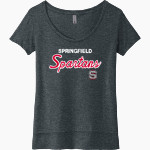 SPRINGFIELD SPARTANS The Online Store Next Level Women's Festival Scoop Neck Tee Front Thumbnail
