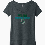 Farmington Glen Aquatic Club Next Level Women's Festival Scoop Neck Tee Front Thumbnail