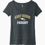 East Ridge Raptors Next Level Women's Festival Scoop Neck Tee Front Thumbnail