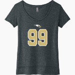 East Ridge Raptors Next Level Women's Festival Scoop Neck Tee Front Thumbnail