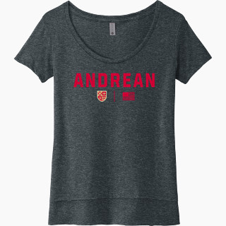 Next Level Women's Festival Scoop Neck Tee