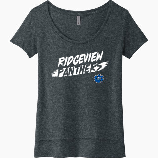 Next Level Women's Festival Scoop Neck Tee
