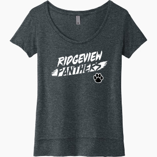 Next Level Women's Festival Scoop Neck Tee