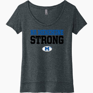 Next Level Women's Festival Scoop Neck Tee