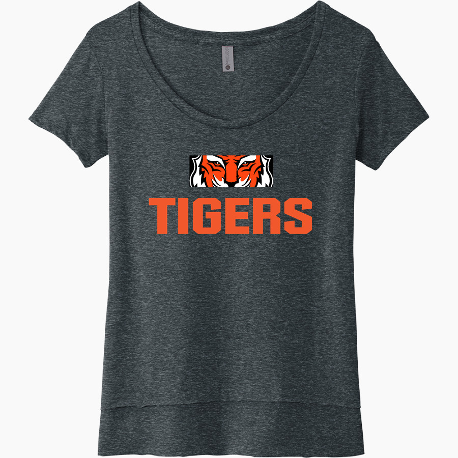 Tech High School Tigers <span class="pdp-name-mascot">Tech High School</span> Next Level Women's Festival Scoop Neck Tee