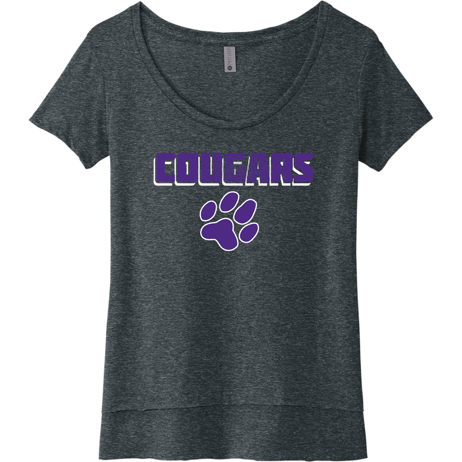 Josephinum Academy of the Sacred Heart <span class="pdp-name-mascot">Josephinum Academy Cougars</span> Next Level Apparel Women's Festival Scoop Neck Tee