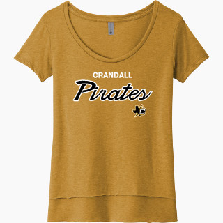 Next Level Women's Festival Scoop Neck Tee